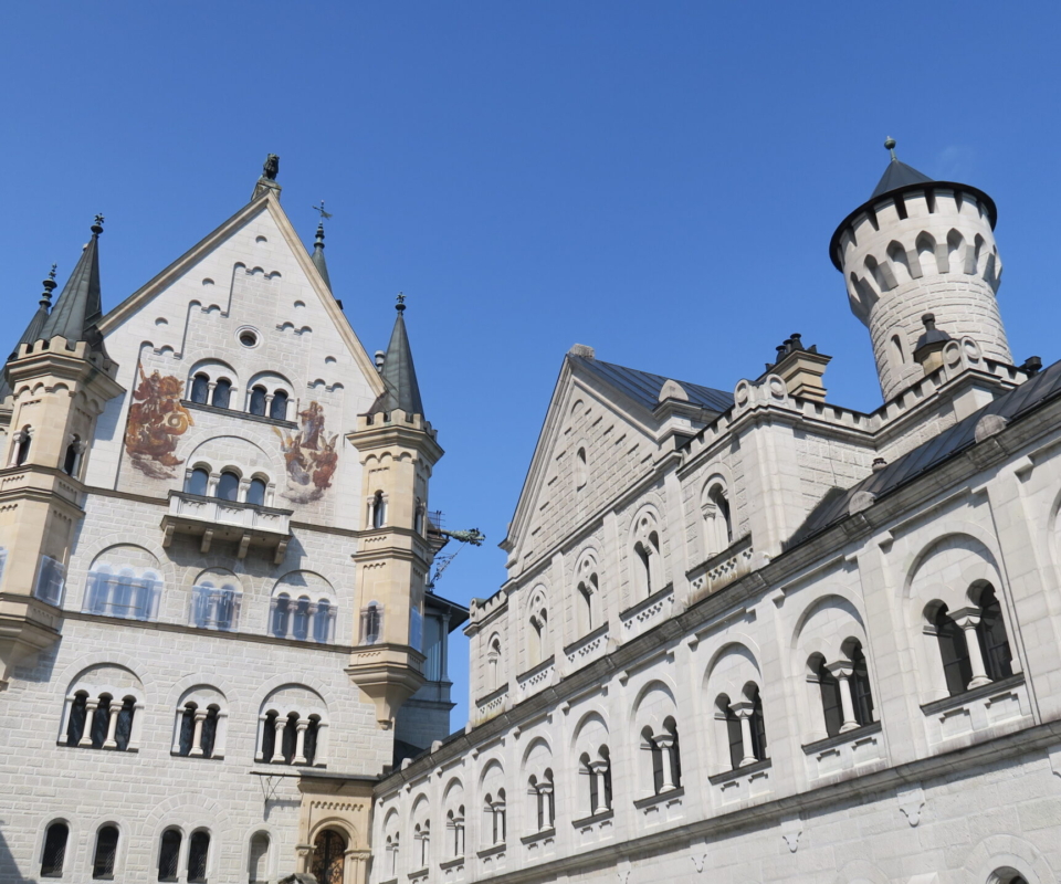 Schloss Neuschwanstein Innenhof