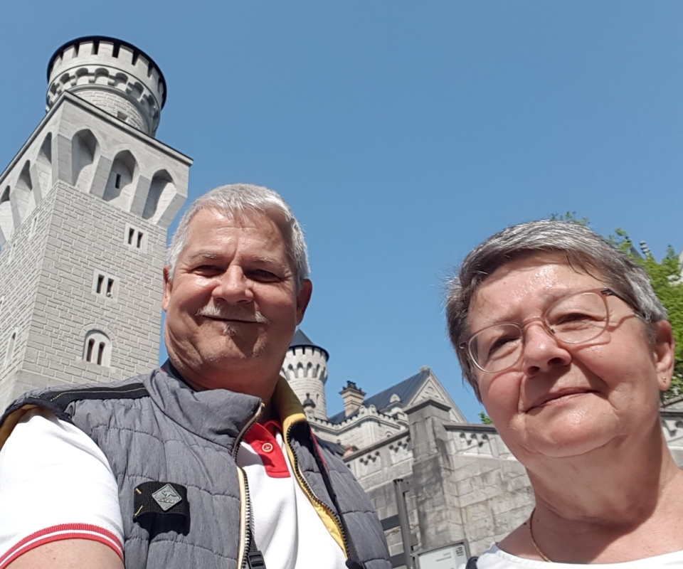 Schloss Neuschwanstein Innenhof