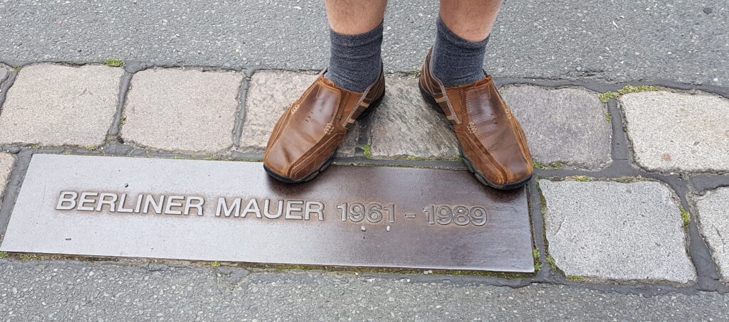 Ich stehe (nicht) auf der Berliner Mauer